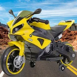 oh baby by flipkart kids 8798 DUAL BATTERY BIKE,RIDE ON ,WHEEL FULL OF LED LIGHT Bike Battery Operated Ride On-picture-20