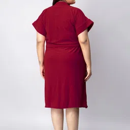 lacylook Maroon 3XL Bath Robe image 2
