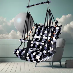bjik cotton baby Jhula for Kids Chair Indoor&Outdoor for 1-5 Years Well Swings-picture-10