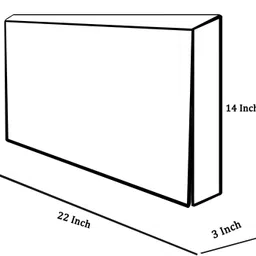 Stylista 2 layer protection Waterproof-Dustproof led/lcd Tv Cover for 24 inch LED-LCD TV - STY_bb60_LED23_24 image 4