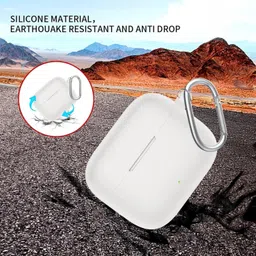 Auronix Silicone Press and Release Earbuds Case For Silicone Case Cover for OPPOO Enco Buds 3 Pro image 4