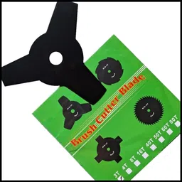 10inch; 3teeth; GT-SHAKTI; Black; Brush Cutter Blade Fuel Grass Trimmer-image-12