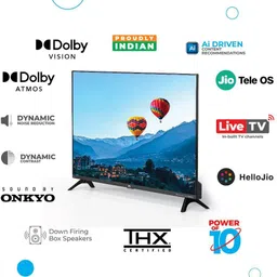 bpl 43UF6340 109 cm (43 inch) QLED Ultra HD (4K) Smart JioTele OS TV image 3