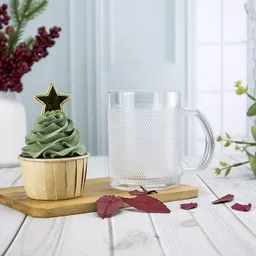 shruja (Pack of 2) 101_Glass Coffee Mugs with Handle Clear Glasses Tea Cup for Milk Cold Beverage Glass Set Water/Juice Glass image 3