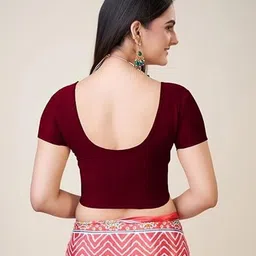 priyanka traders Round Neck Women Blouse-picture-17