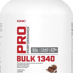 Pro Performance Bulk 1340 | Promotes Targeted Gains |(Double Chocolate, 2kg) Weight Gainers/Mass Gainers-image-26