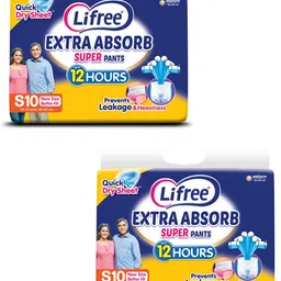 lifree Adult Diaper Pants Small Size | Soft Fit | Long Wear | Leak Guard Adult Diapers - S-picture-14