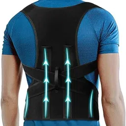 afcycare Posture Corrector With Adjustable Straps, Improve Hunchback - Unisex Back / Lumbar Support-picture-10
