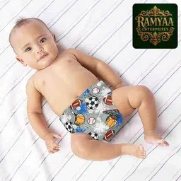 ramyaa enterprises Premium Baby Adjustable Diaper with insert image 5