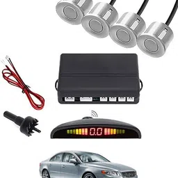 peeps store Universal 4 Silver Reverse Parking Sensor-AP25A130 Universal 4 Silver Reverse Parking Sensor-AP25A130 Parking Sensor-picture-25