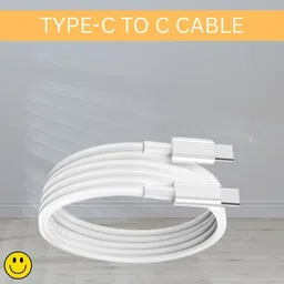 YAARISTYLE Type C 1 m Type C To Type C Charging Cable For Type C All Mobile Other Type C DiviceT59-picture-39