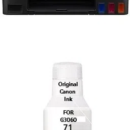 CAANONMEGATANK Original Canon Pixma G3060 All in One Wi-Fi Ink Tank Colour Printer Black Ink Bottle-image-2