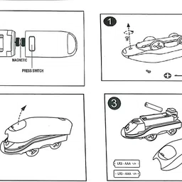 venimall DIY train city track for kids | DIY Assemble Train set image 5