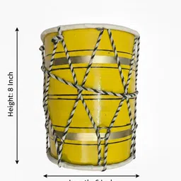 perginus DY-330 Rope & Rings Dholak image 5