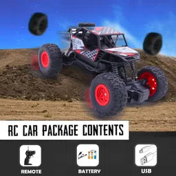 toybharat RC 4x4 Monester Remote Control Car/Off Road Monster Car for Kids/ Stylish Looks image 4