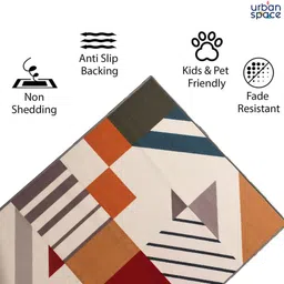 urban space Multicolor Nylon Runner image 2