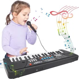 saleoff The 37 Key Piano Keyboard Toy with Recording, Mic and USB Cable for Power-81-picture-17