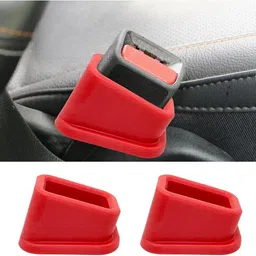 agbo Seat Belt Buckle Holder, 2 Pack Silicone Rubber Car Seat Belt-picture-20