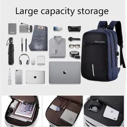 true human Anti-Theft with Combination Lock, USB Charging Port, Travel Bag, Laptop Bag Waterproof Backpack image 4