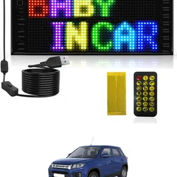 ayw Programmable LED Sign High Quality Flexible Screen Light-39 Car Fancy Lights image 1