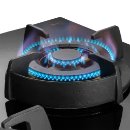 KAFF Bellini-F Tempered Glass Top 5 Burner Automatic Electric Hob (Flame Failure Device, Black) image 4