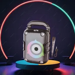 Clairbell DJ Box 20W Bluetooth Speaker with FM Radio, Mic, RGB Light & 4 hour's backER200 20 W Bluetooth Party Speaker-picture-16