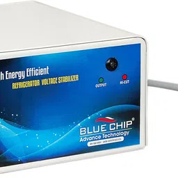 Voltage Stabilizer for Refrigerator/Fridge - 130-280 V , 3.1 Amp | Compatible With Upto 400 litres , Wide Working Range , Heavy Body - 3 Years Warranty , Micro controller Card Voltage Stabilizer-image-0