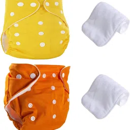 Baby Cloth Washable and Reusable Diapers (Colors May Vary) (Pack of 2)-image-33