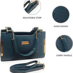 azukib Green Women Sling Bag AZUKIB_PLWBMYR01 image 4