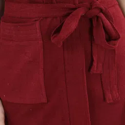 lacylook Maroon Large Bath Robe image 4