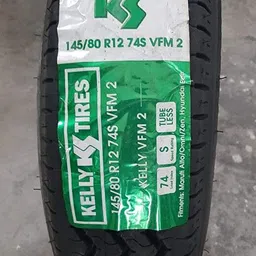 goodyear with doorstep installation KELLY 145/80 R12 VFM 2 74S TUBELESS TYRE 4 Wheeler Tyre image 1