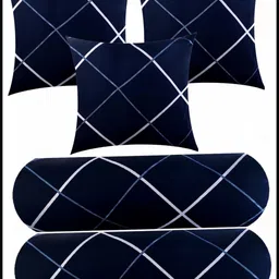 jayog enterprise Microfibre Bolster Pack of 5 Geometric 3 CUSHION 2 BOLSTER-picture-24