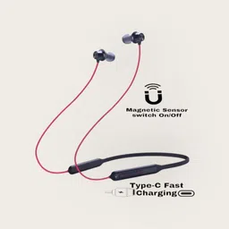 skm Gaming Neckband With 58 Hrs Playtime, ENC, Fast Pairing Earphone_VR Bluetooth & Wired Headset image 1