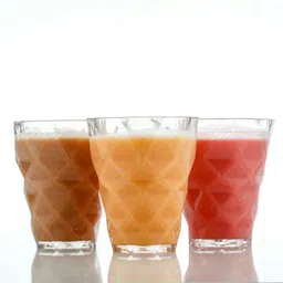 nhb boutique (Pack of 6) Unbreakable Transparent Crystal Glass Set of 6 Glass Set Water/Juice Glass image 3