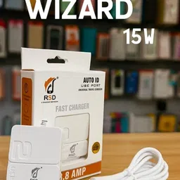 R S D Dual Port Mobile Charger with Detachable Cable image 3