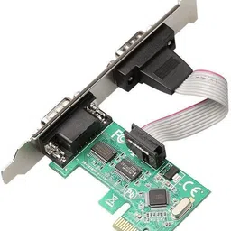ANDTRONICS Serial Card - 2 x RS232 (DB9) Serial Port PCIe Card - Serial Expansion Card Network Interface Card image 3