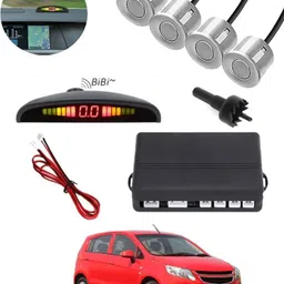 peeps store Universal 4 Silver Reverse Parking Sensor-PS25B365 Universal 4 Silver Reverse Parking Sensor-PS25B365 Parking Sensor-picture-14