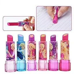 shoptions KIDS lipstick shape fancy eraser-pack of 6 Non-Toxic Eraser-picture-24