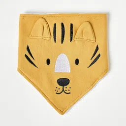 juniors by babyshop Tiger Applique Bib and Booties Set image 2