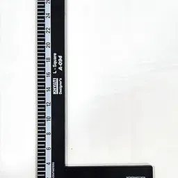 saravana super mart 30cm L Square, Straight Scale and 40 cm Designer curve (3 pcs) Ruler Ruler image 4