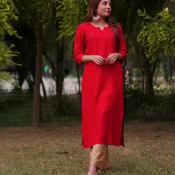 libas Women Embroidered Viscose Rayon Straight Kurta-picture-22