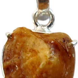 priyanshu navratn Lab Certified Machh Mani Pendant 8.25 - 10.25 Ratti Sea Meen Mukta, fish stone Silver Moonstone Alloy Pendant-picture-10