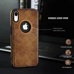 coverskart Luxury Leather Back Cover for Apple iPhone XR image 3