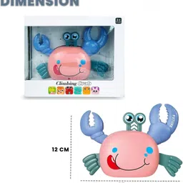 toyozilla Crawling Crab Baby Toy | Intelligent Sensor Moving Crab with Music & Lights image 5
