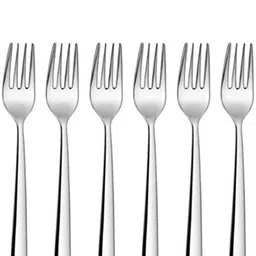 siddhi enterpries MOHINI Stainless Steel Forks Set for Dining Table Stainless Steel Salad Spoon Set-picture-20