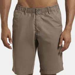 jockey Solid Men Brown Regular Shorts-picture-16