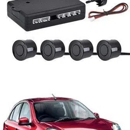intenzo 4 Black Parking Sensors With LED Display Which Increased Safety of Passengers/Car One Alarm Kit-545 Parking Sensor-picture-48