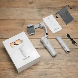 Amya Nature Foldable Smartphone Gimbal Stabilizer with Tripod & Bluetooth Control 3 Axis Gimbal for Camera, Mobile-picture-16