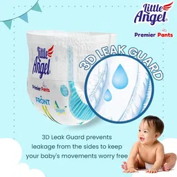 little angel Premier Baby Diaper Pants (3x 28 Pcs) - M image 2