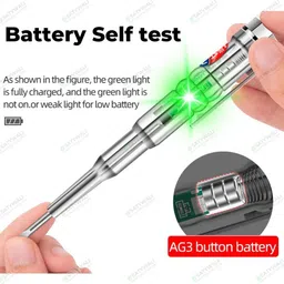nhouse LED Light Screwdriver Tester Pen Analog Voltage Tester image 4